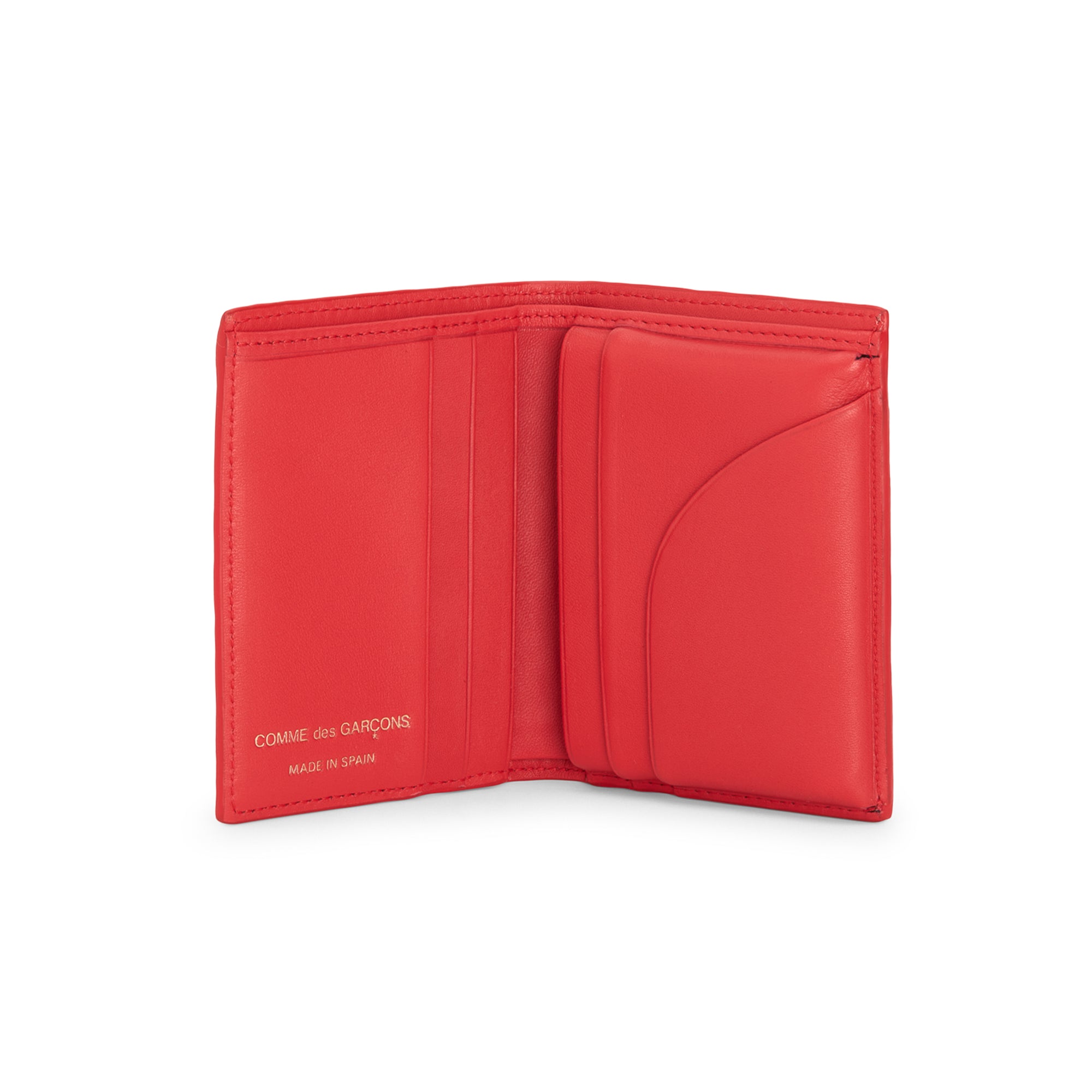 CDG Wallet - Embossed Roots Bifold Wallet - (Red SA0641ER) view 2