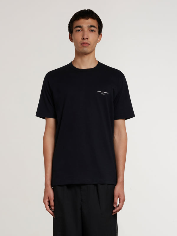 CDG Homme - Printed T-Shirt - (Black)