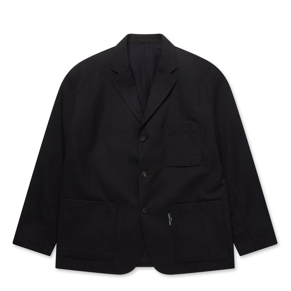 CDG Homme - Polyester Wool Garbadine Relaxed Jacket - (Navy)
