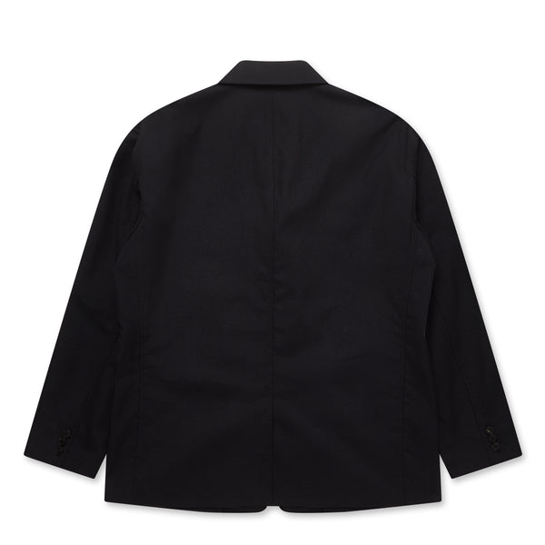 CDG Homme - Polyester Wool Garbadine Relaxed Jacket - (Navy)