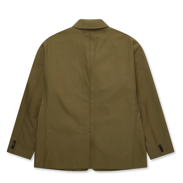 CDG Homme - Polyester Wool Garbadine Relaxed Jacket - (Khaki)