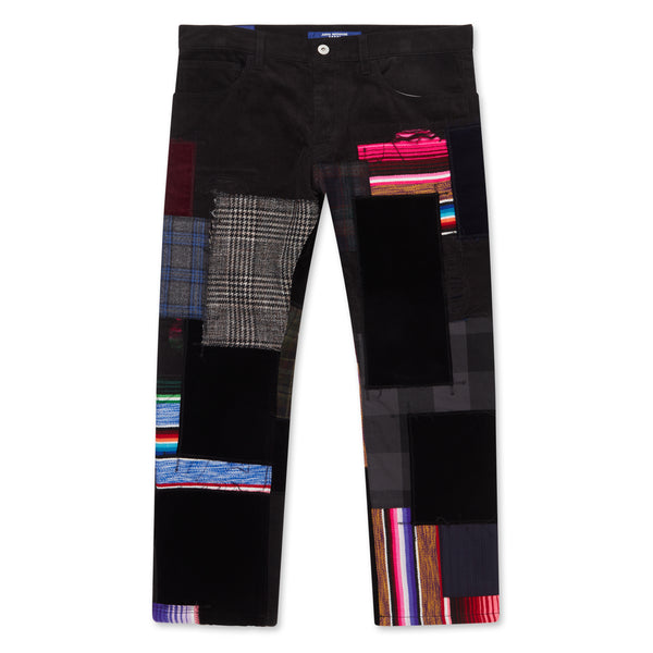 Junya Watanabe MAN - Serape Patchwork Corduroy Pants - (Black)