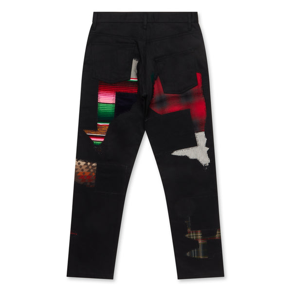 Junya Watanabe MAN - Pendleton Patchwork Selvedge Denim Jeans - (Black)