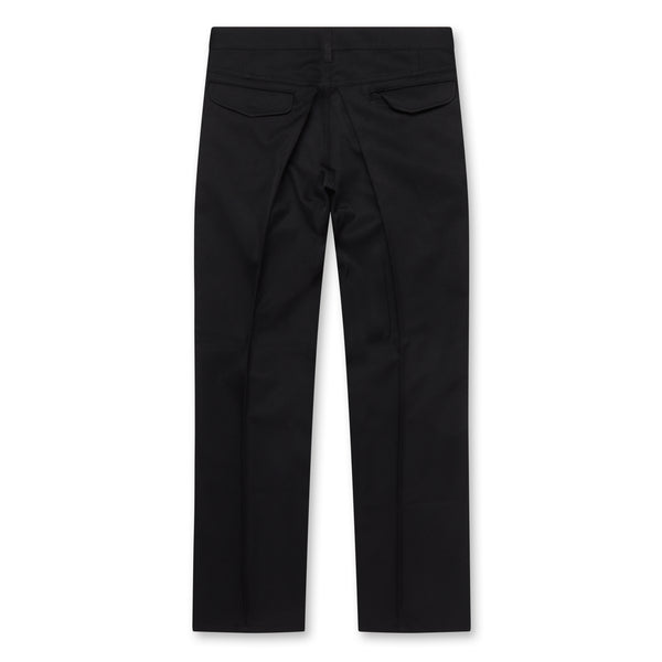 Junya Watanabe MAN - Rayon Faux Fur Polyester Satin Pants - (Black)