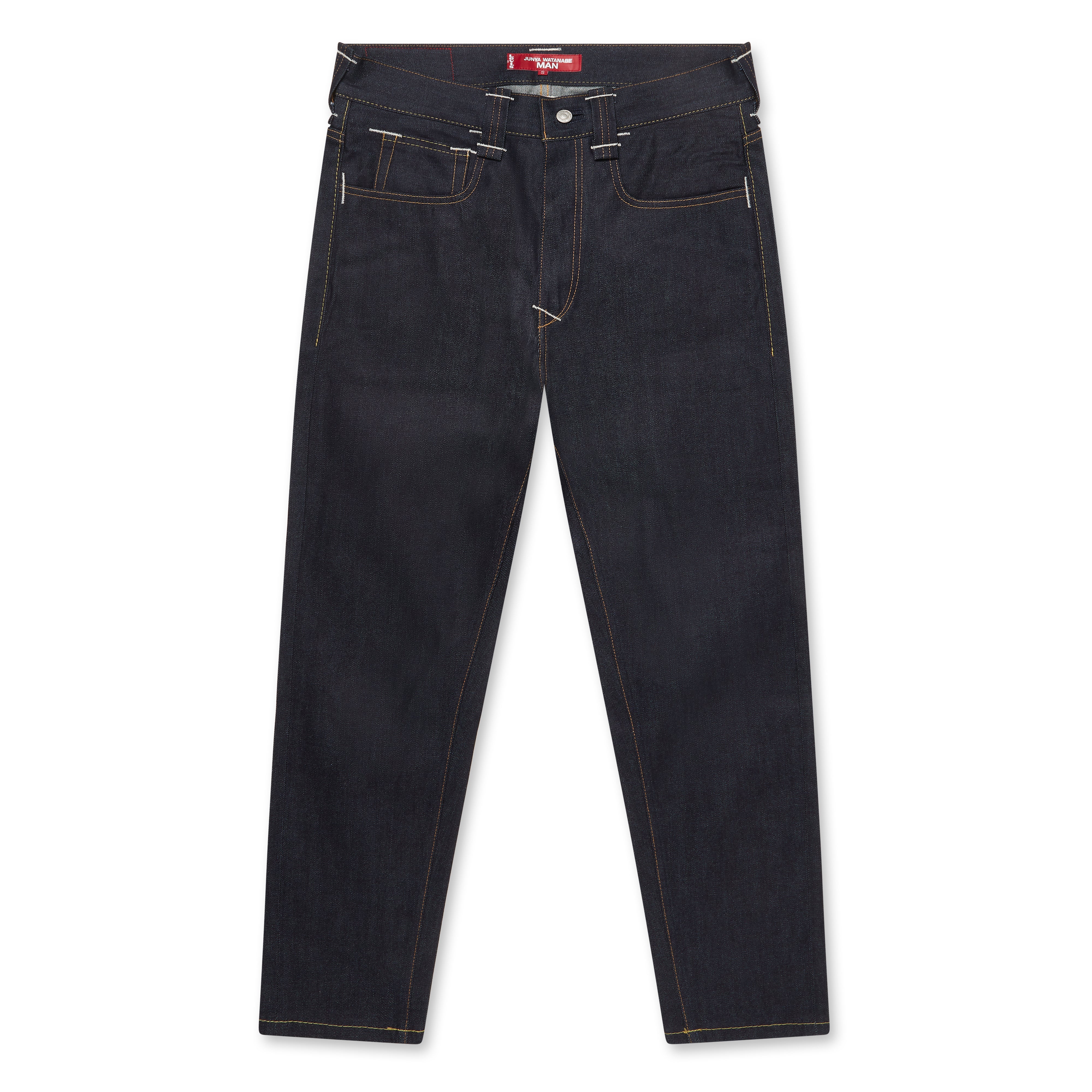 Junya Watanabe MAN x Levi's Tapered Denim Jeans (Indigo) | Dover Street ...