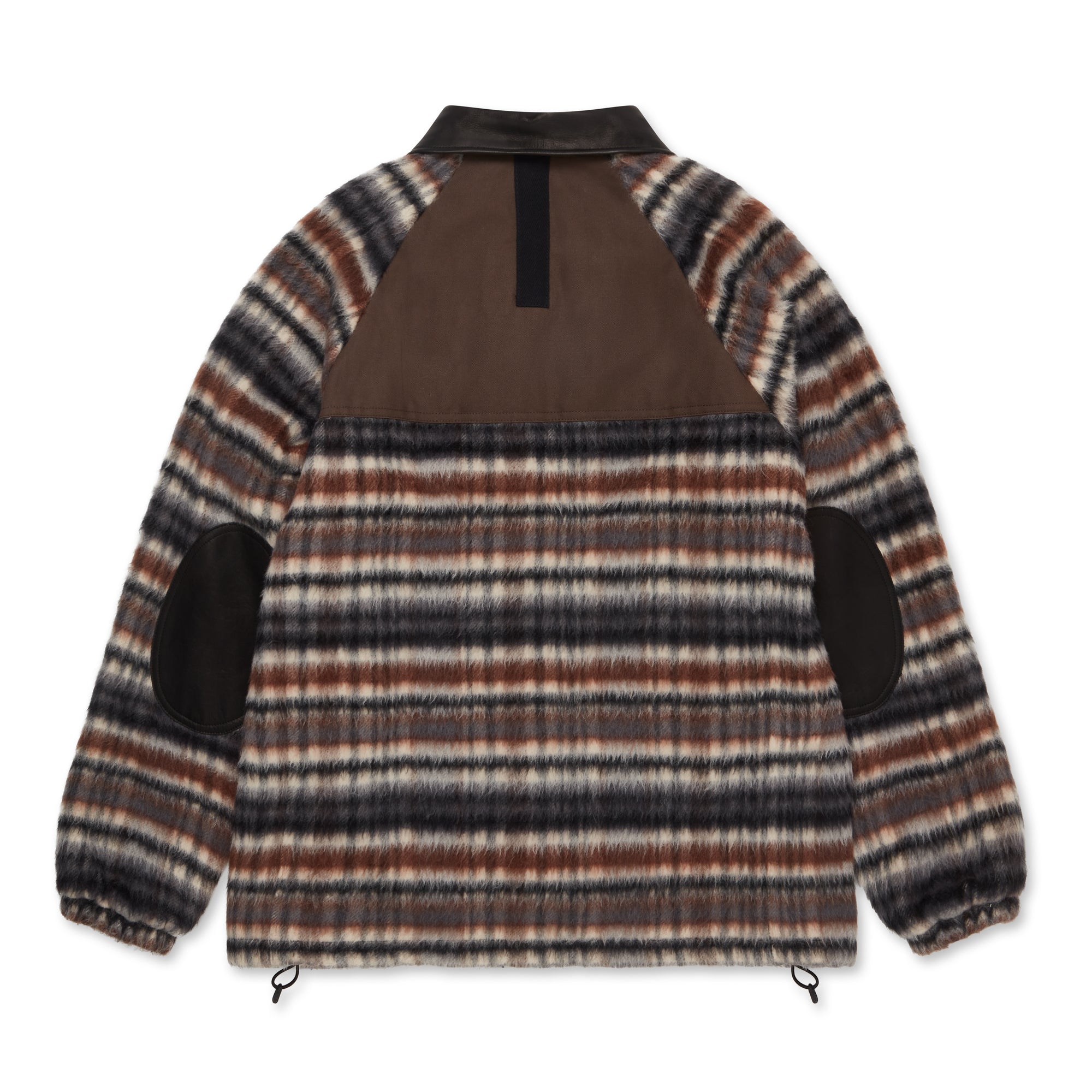 Junya Watanabe MAN Jacket Wool Alpaca Check Jacket (Brown) | Dover ...