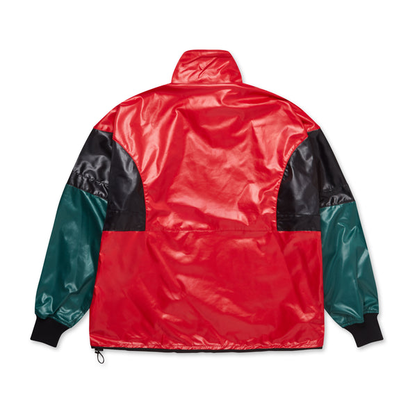 Junya Watanabe MAN - Smooth Satin Jacket - (Red/Black/Green)