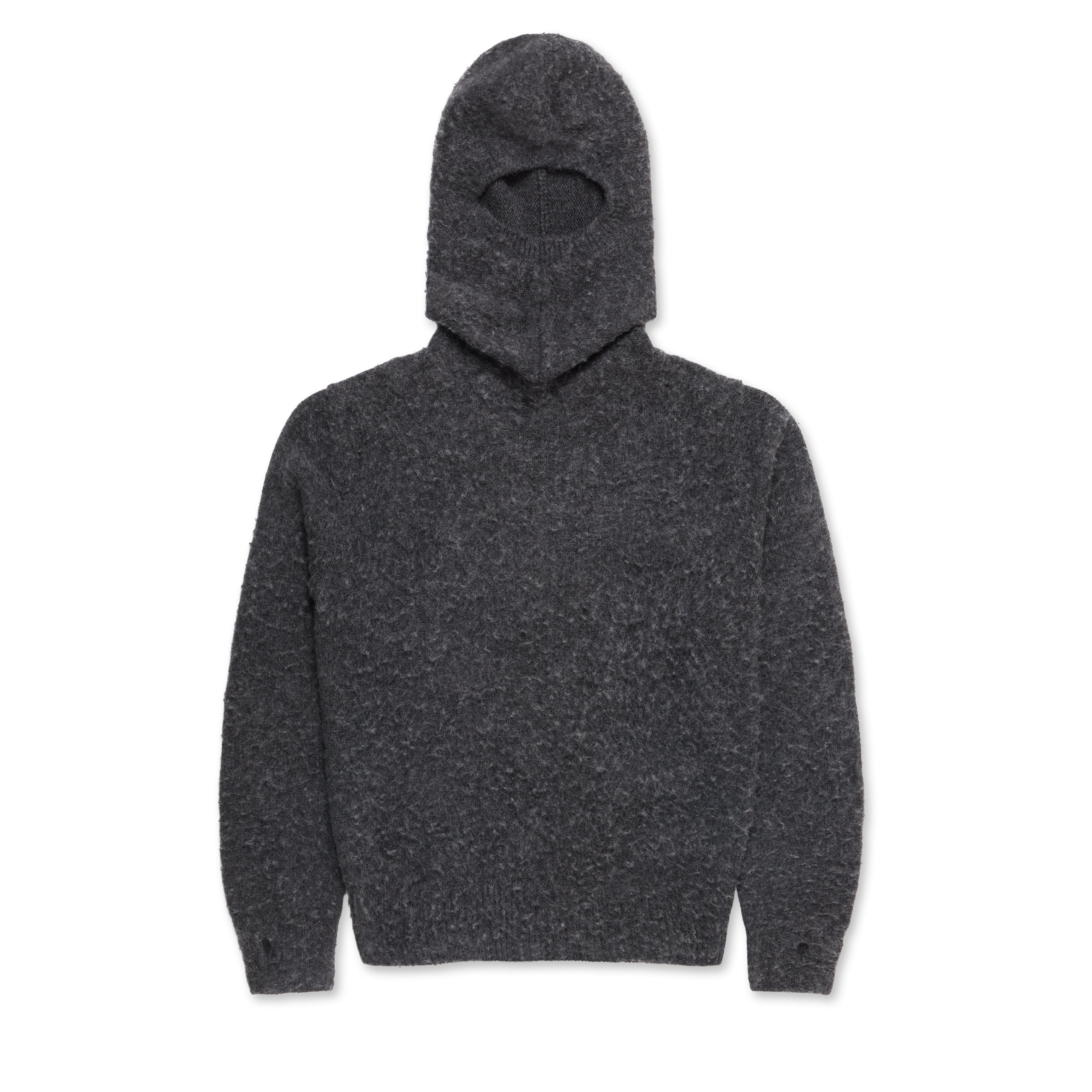 Tao - BATONER Wool Hooded Sweatshirt - (Grey)