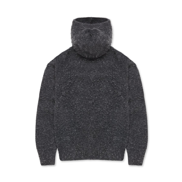 Tao - BATONER Wool Hooded Sweatshirt - (Grey)