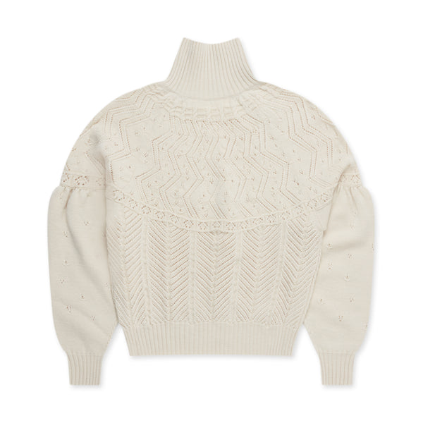 Tao - Turtleneck Sweater - (Natural)
