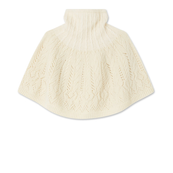 Tao - Knitted Cape - (Natural)