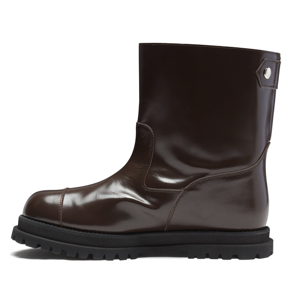 Tao - Ankle Leather Boots - (Brown)