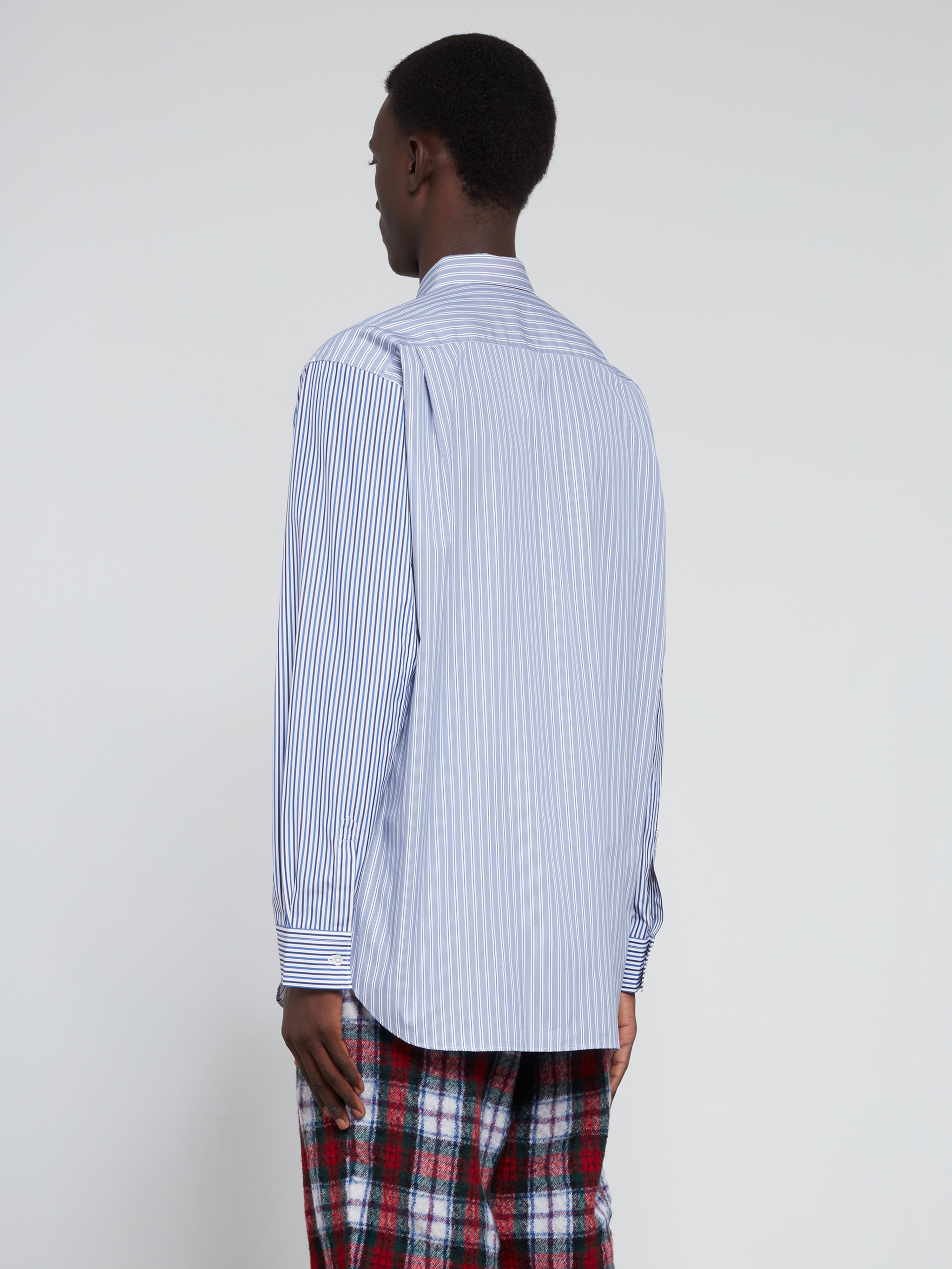 CDG Shirt Forever - Classic Fit Poplin Stripe Shirt - (Stripe)