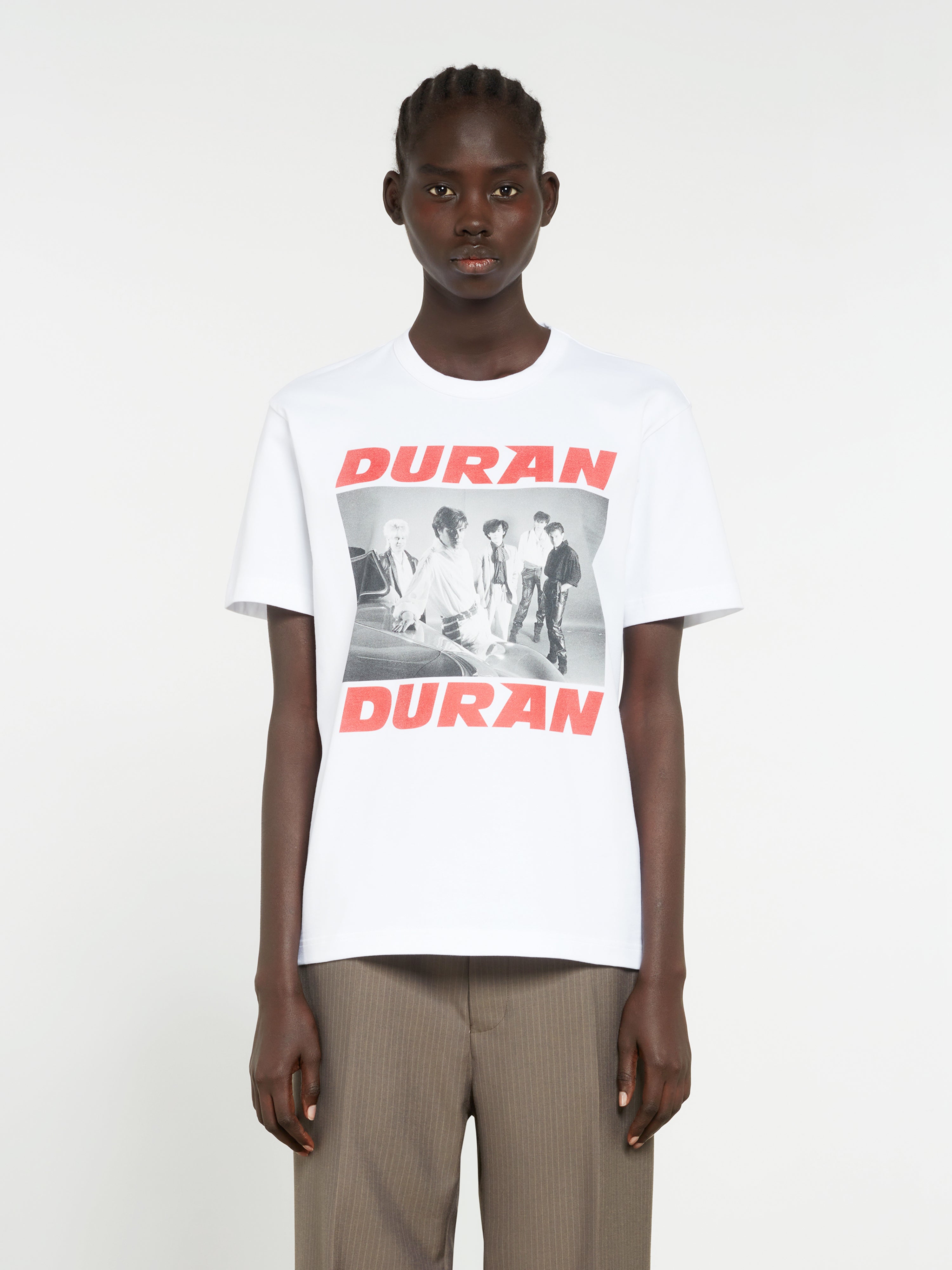 Junya Watanabe Duran Duran T-Shirt (White) | Dover Street Market E