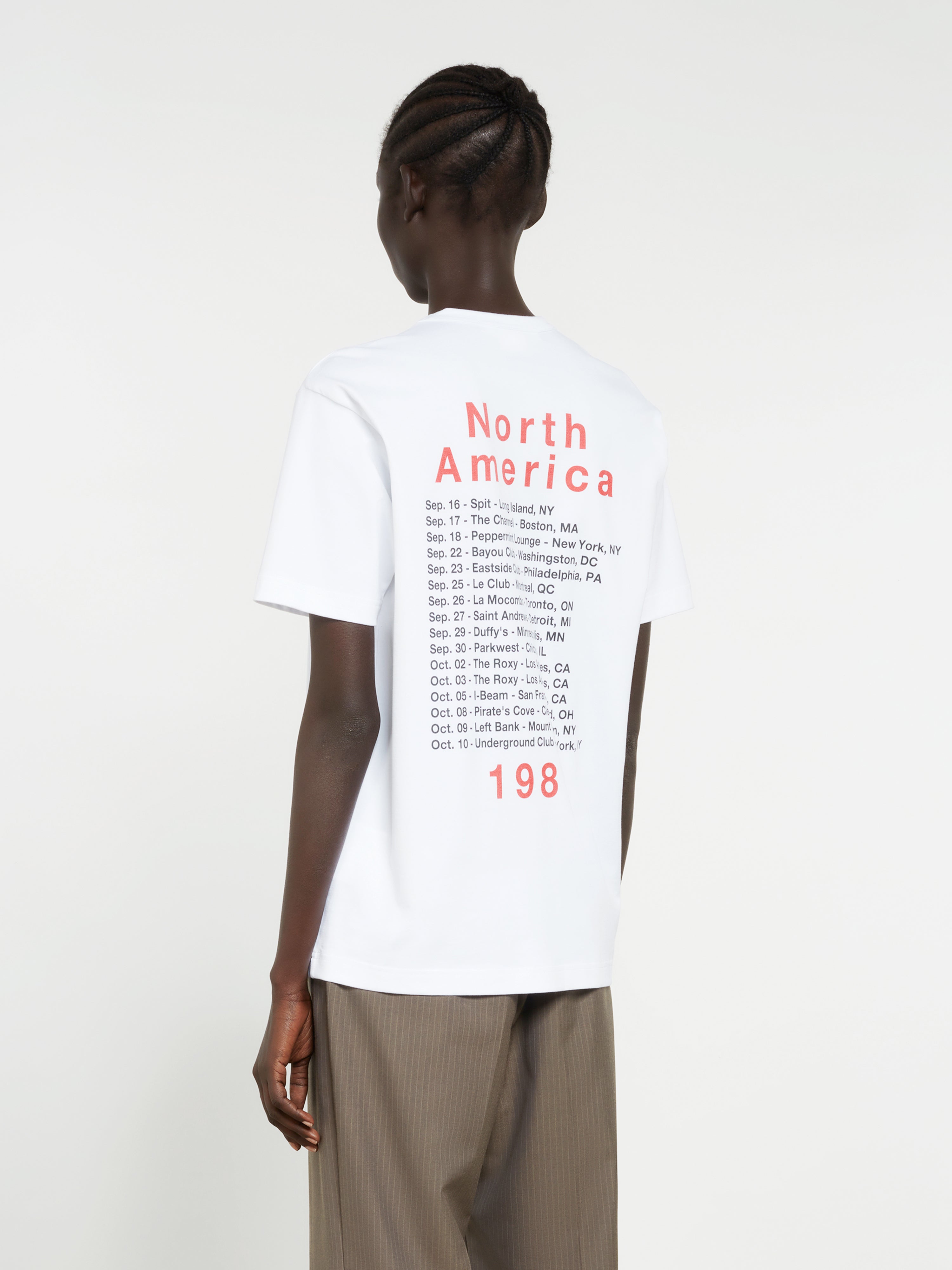 Junya Watanabe Duran Duran T-Shirt (White) | Dover Street Market E