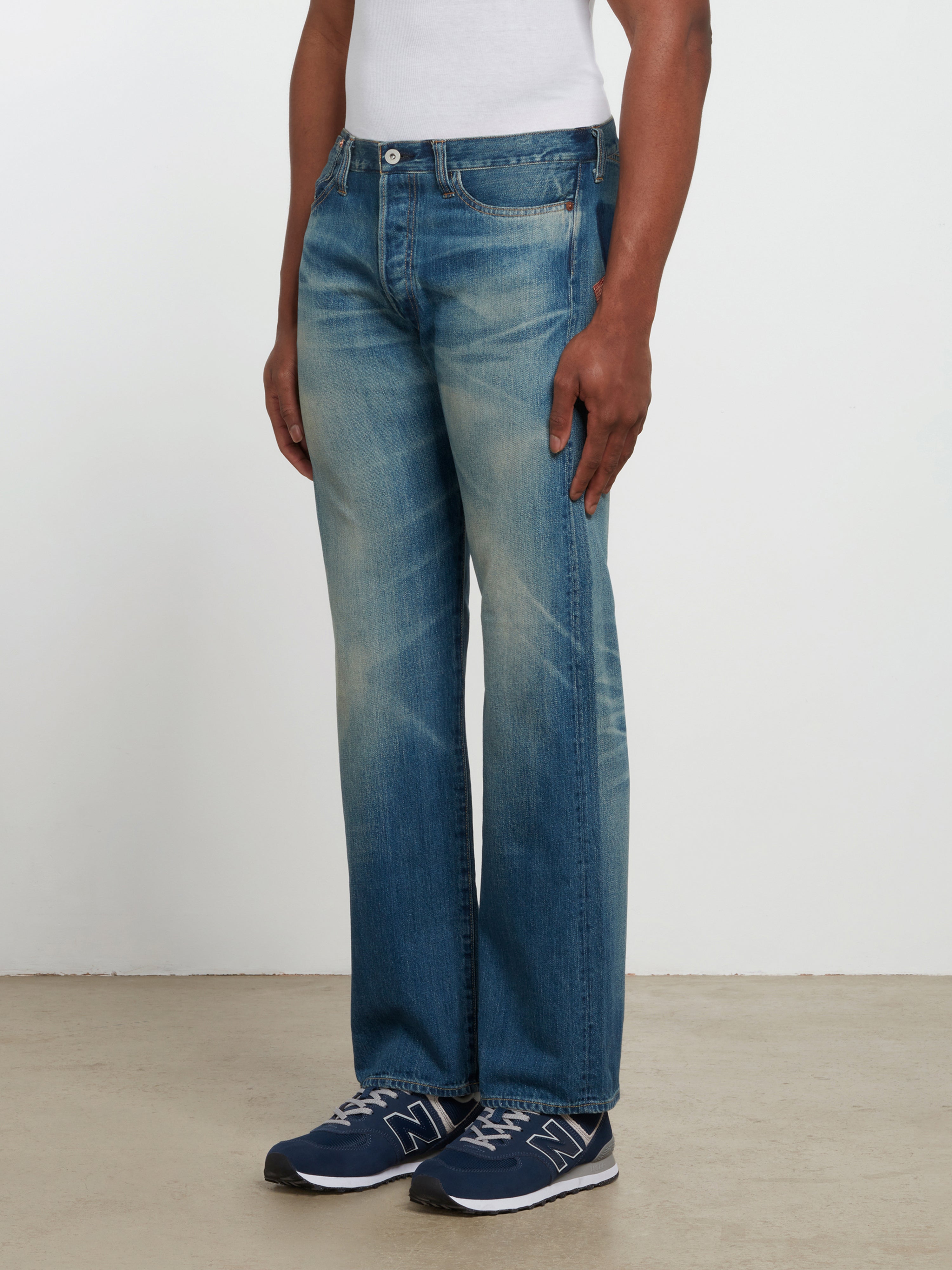 Junya Watanabe MAN - Roy Lichtenstein Selvedge Denim Jeans - (Indigo)