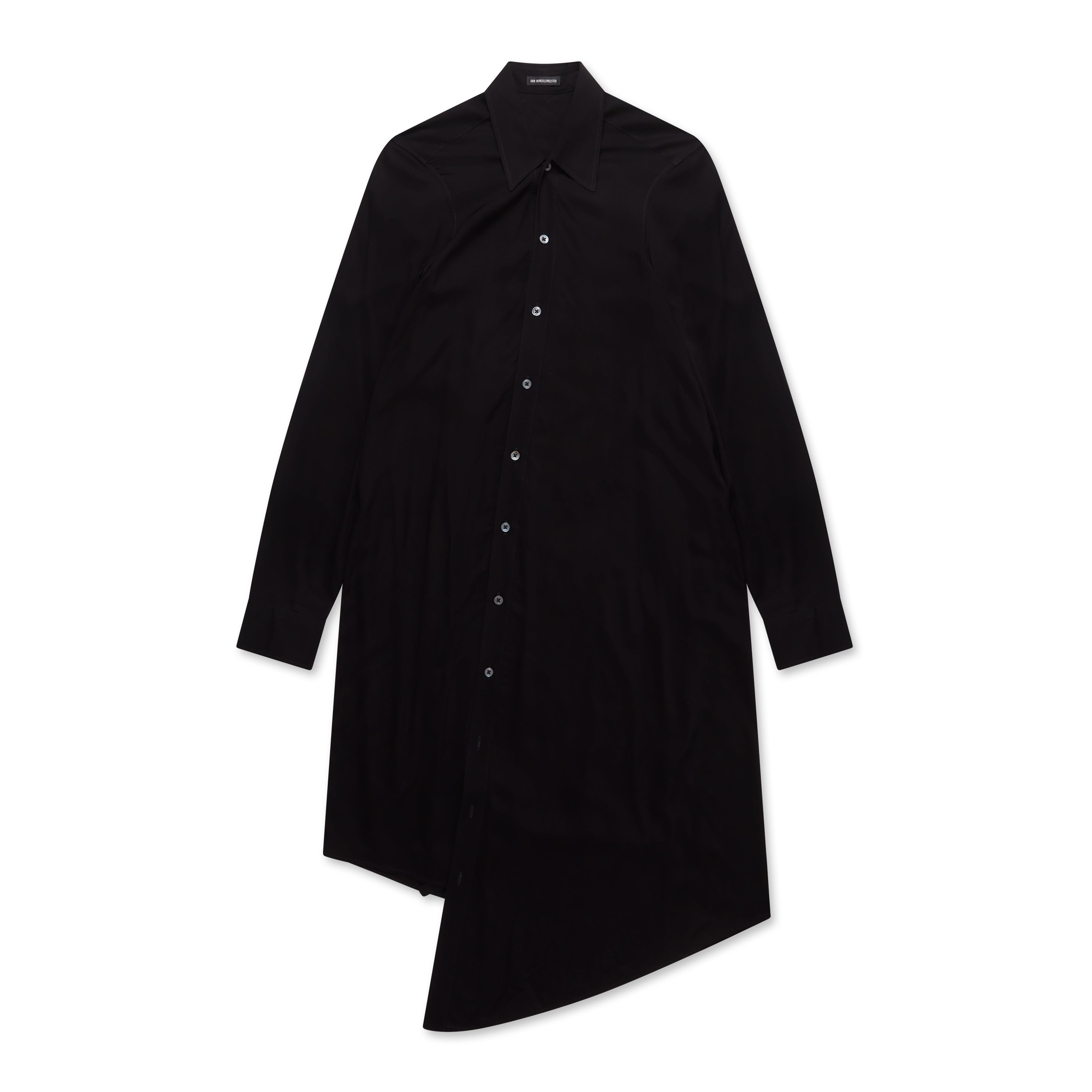 Ann Demeulemeester Women's Francoise Rayon Shirt (Black) | Dover Street ...