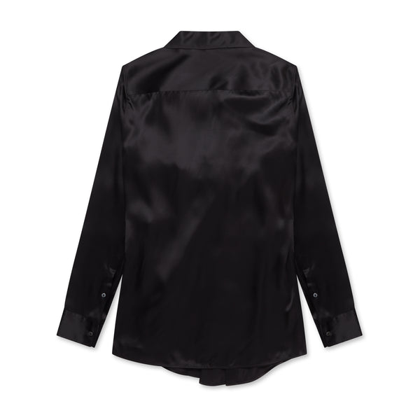 Ann Demeulemeester - Women’s Wivina Asymmetrical Shirt - (Black)