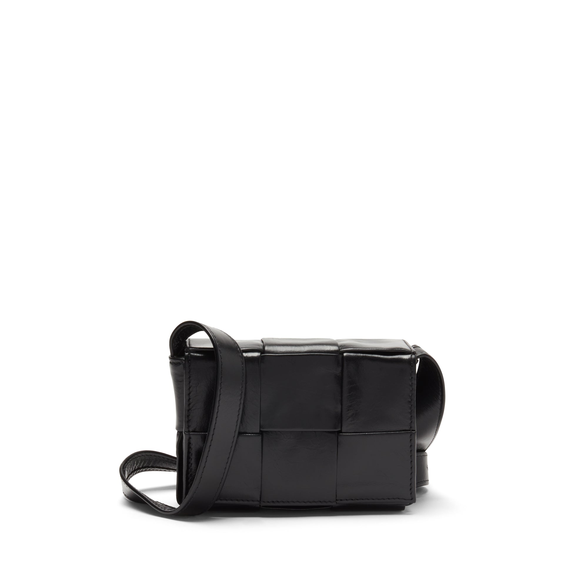 Bottega Veneta Black Cassette Candy cross-body bag