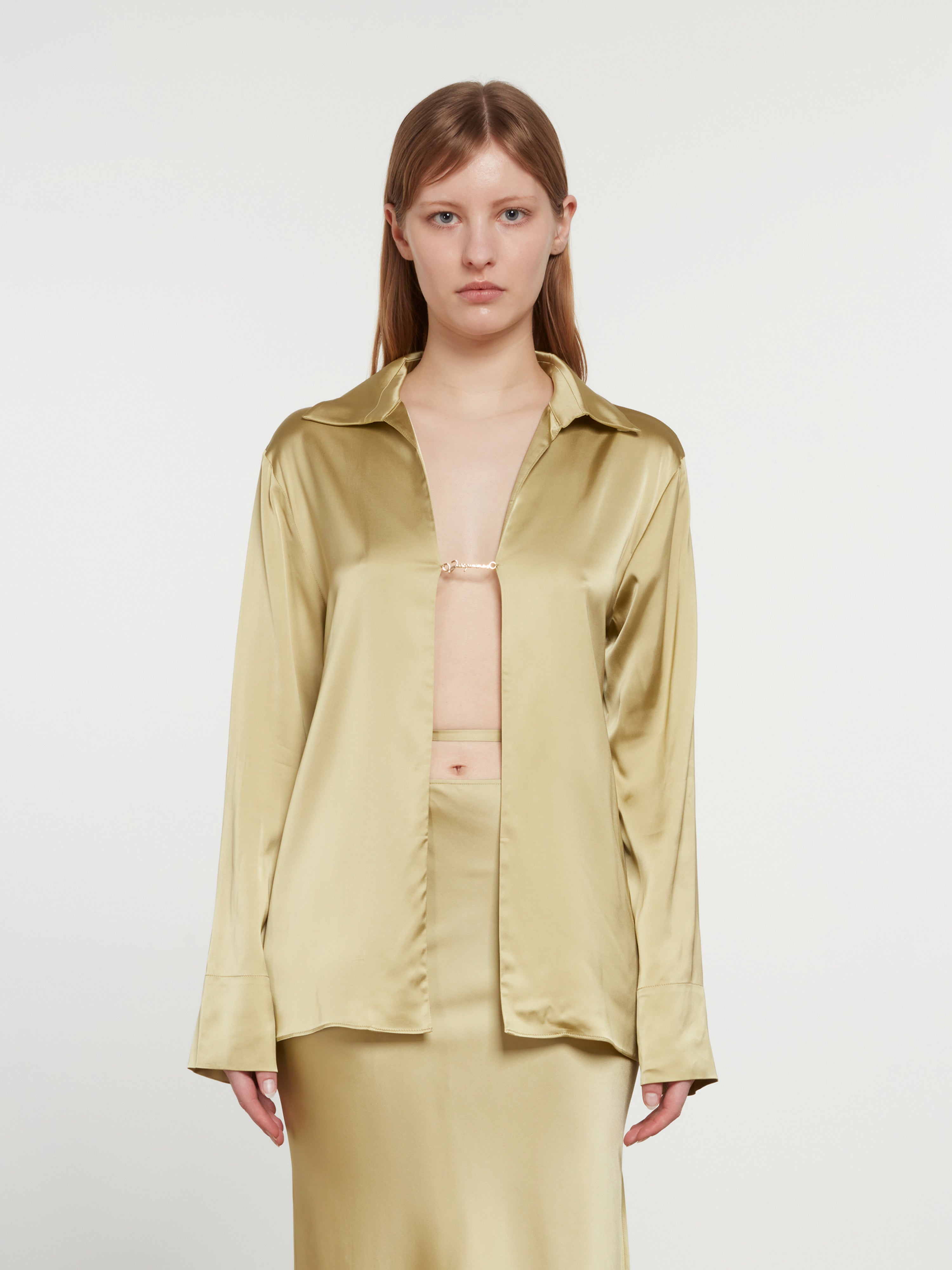 Jacquemus - Women’s La Chemise Notte - (Light Khaki)