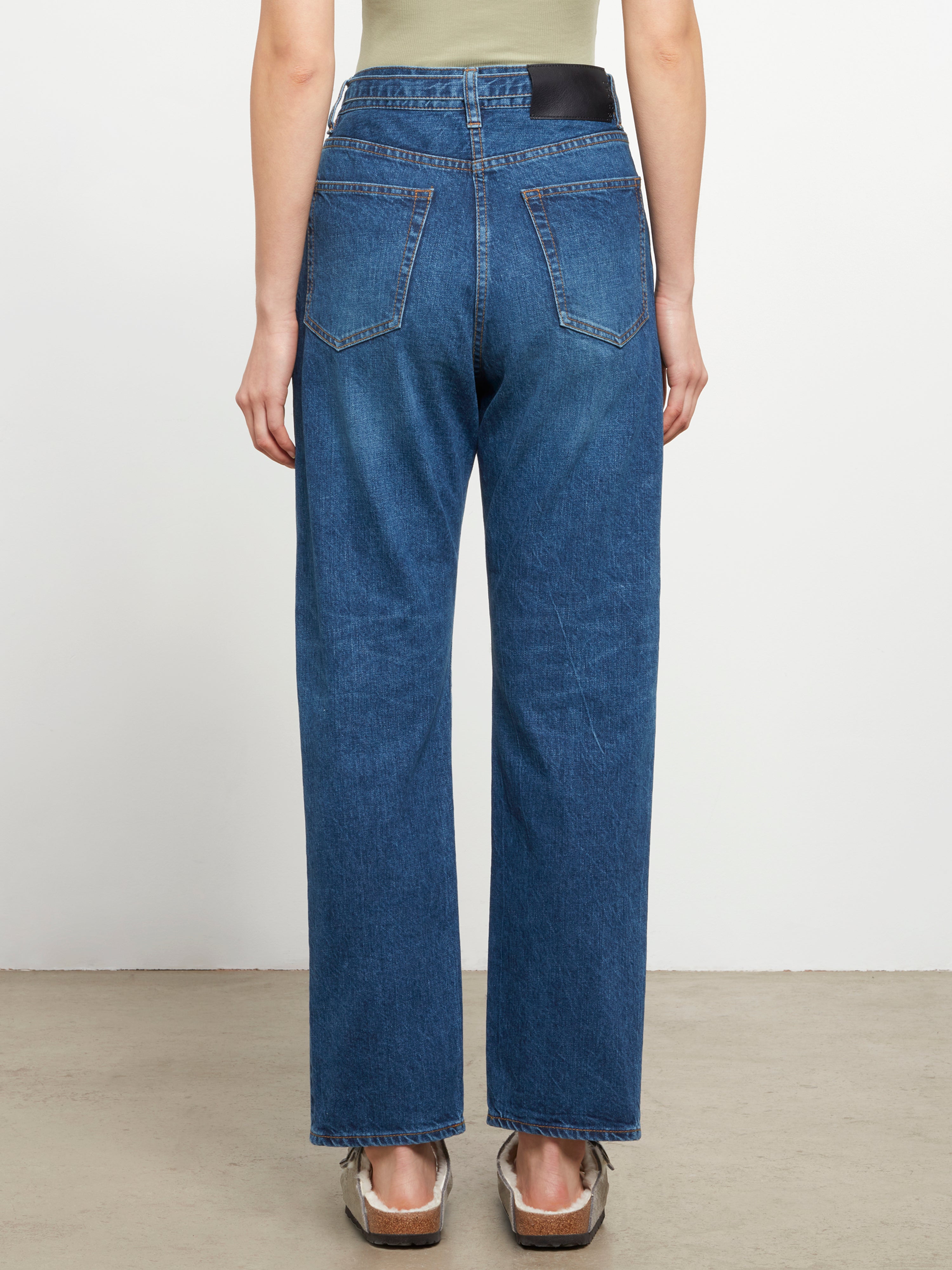 Sacai - Women’s Straight Denim Pants - (Blue)