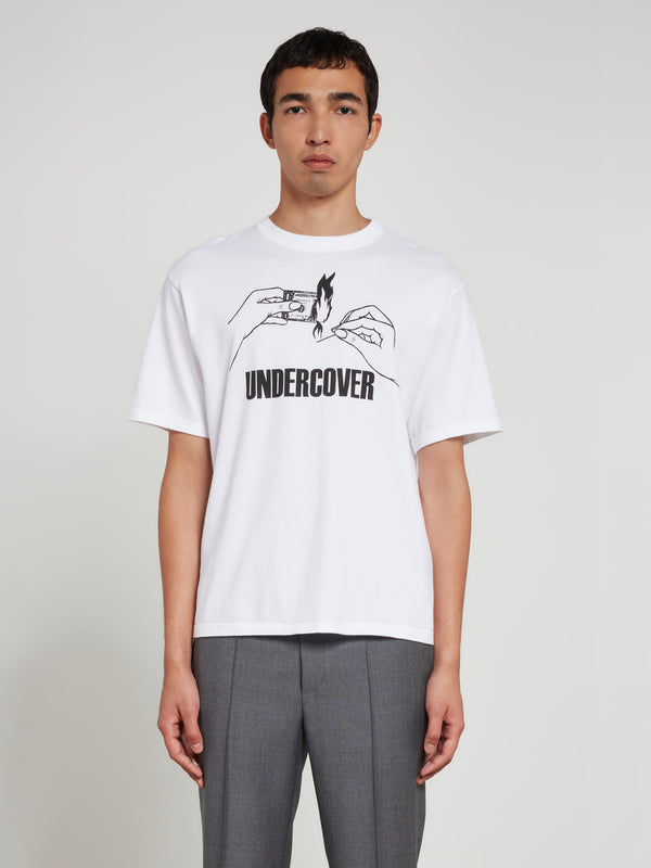 Undercover - Men’s Flame T-Shirt - (White)