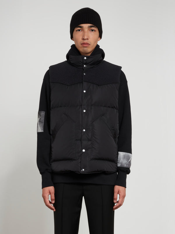 Undercover - Men’s Quilted Gillet - (Black)