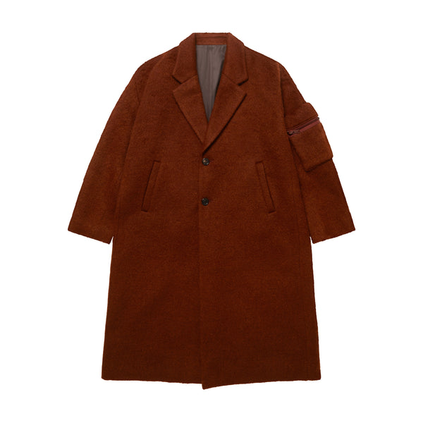 Undercover - Men’s Wool Overcoat - (Brown)