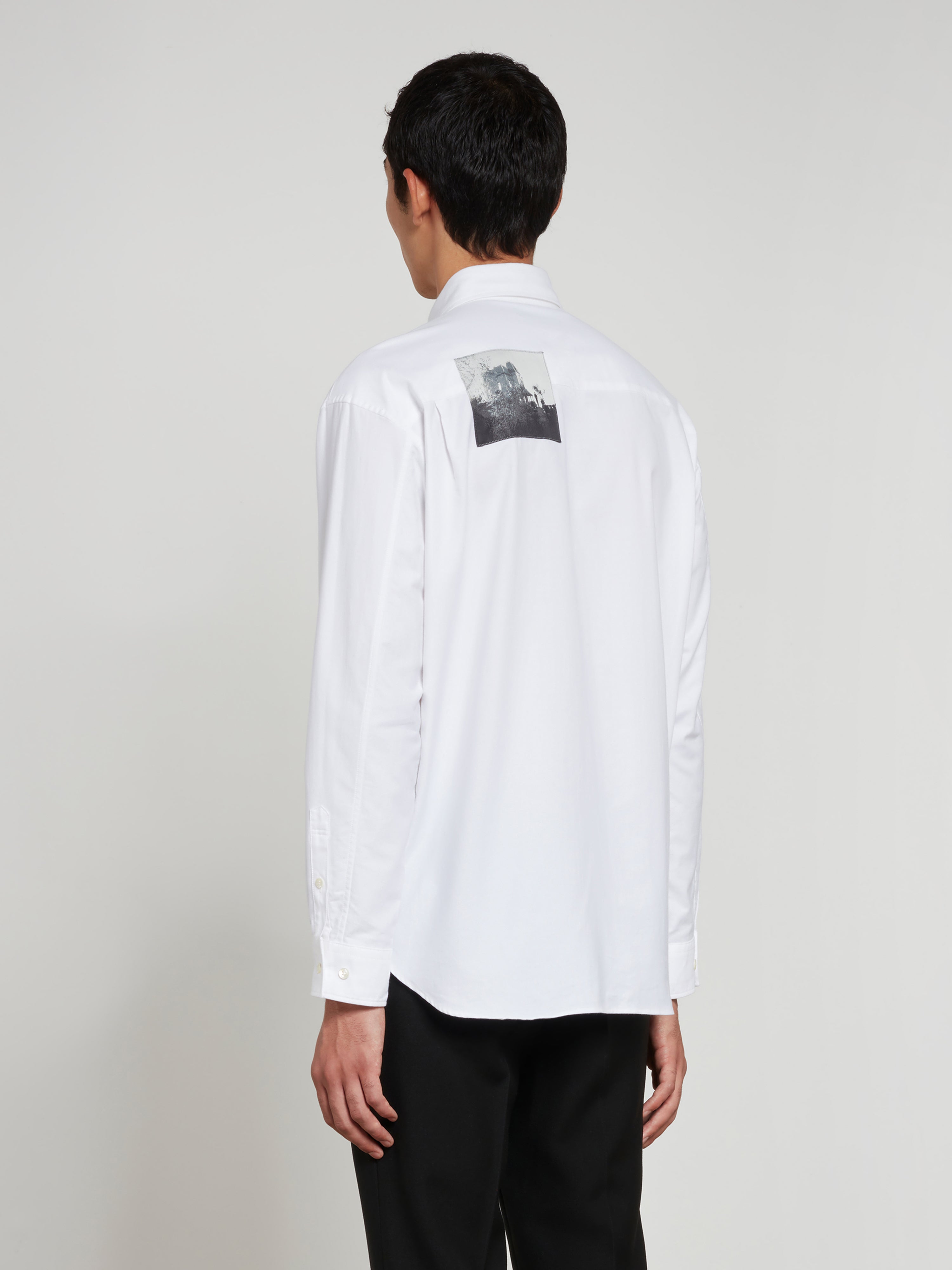 Undercover: Men's Psycho Shirt (White) | Dover Street Market London
