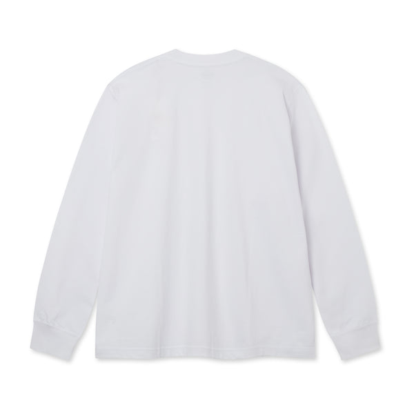 Danton - Crew Neck L/S T-Shirt - (White)