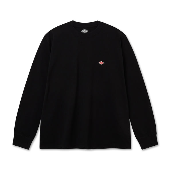 Danton - Crew Neck L/S T-Shirt - (Black)