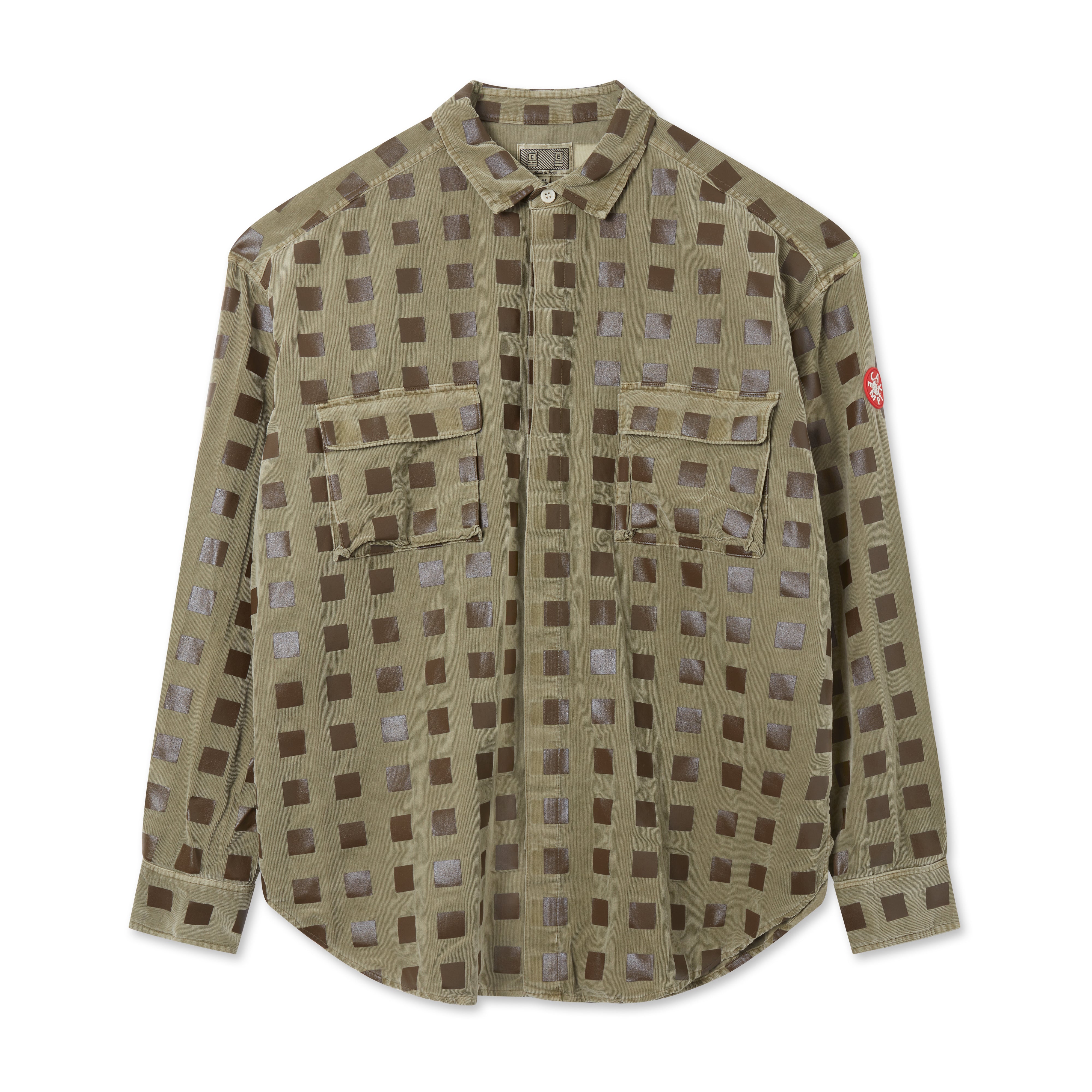 Cav Empt - Overdye Cord Dot Big Shirt - (Khaki)