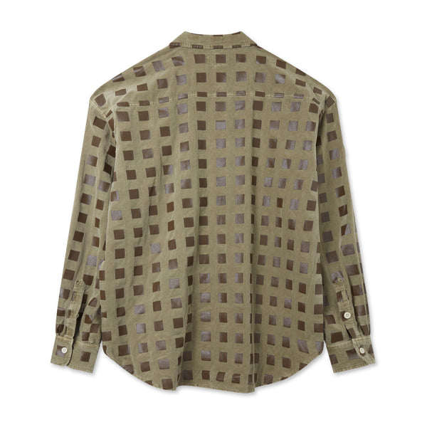 Cav Empt - Overdye Cord Dot Big Shirt - (Khaki)