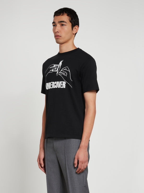 Undercover - Men’s Flame T-Shirt - (Black)