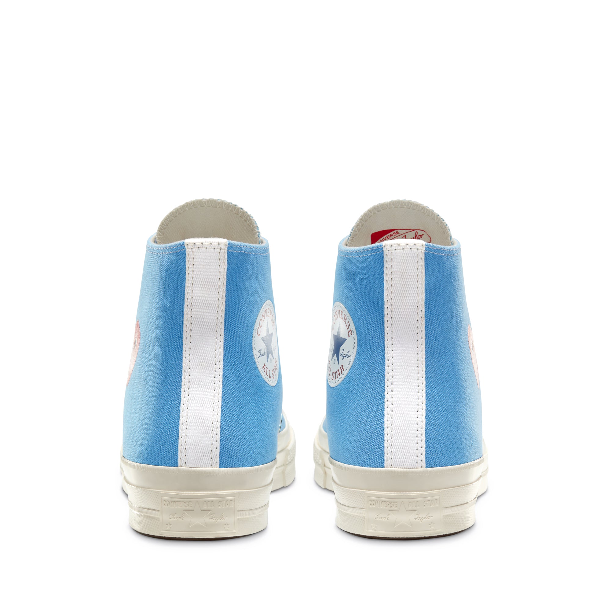 Play Converse - Red Heart Chuck ’70 High Sneakers - (Bright Blue) view 5