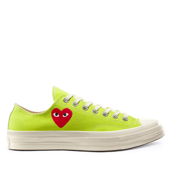 Play Converse - Red Heart Chuck ’70 Low Sneakers - (Bright Green)