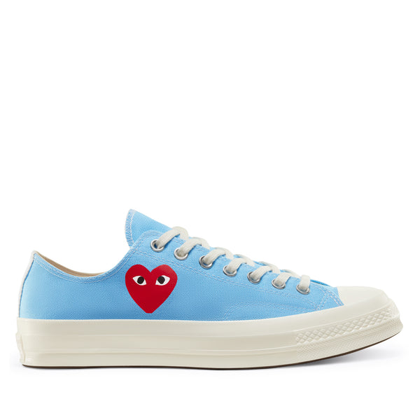 Play Converse - Red Heart Chuck ’70 Low Sneakers - (Bright Blue)