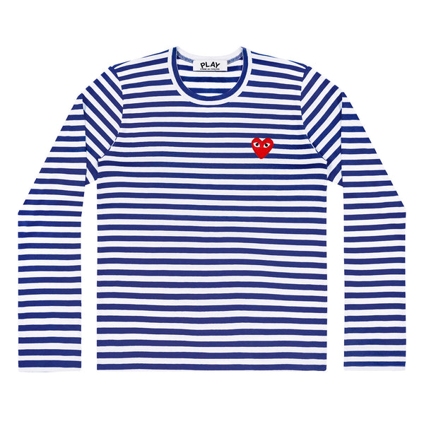 Play - Striped T-Shirt - (Blue/White)