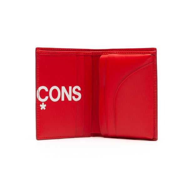 CDG Wallet - Huge Logo Bifold Wallet - (Red SA0641HL)