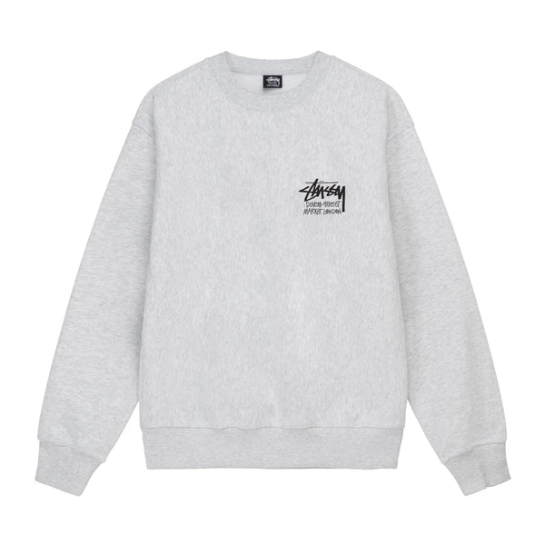 Stüssy - DSM London Crewneck - (Ash Heather)