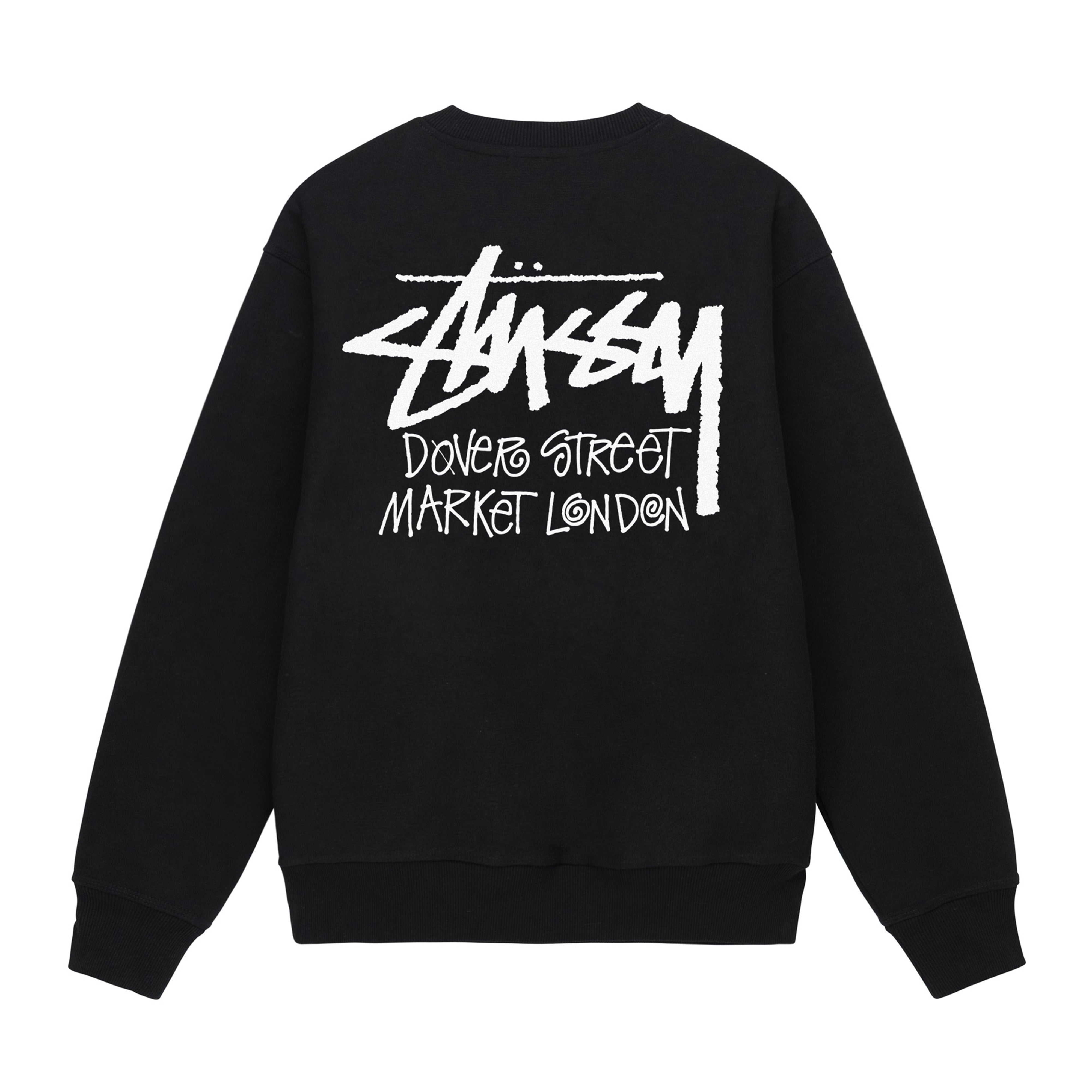 Stussy DSM London Crewneck Black