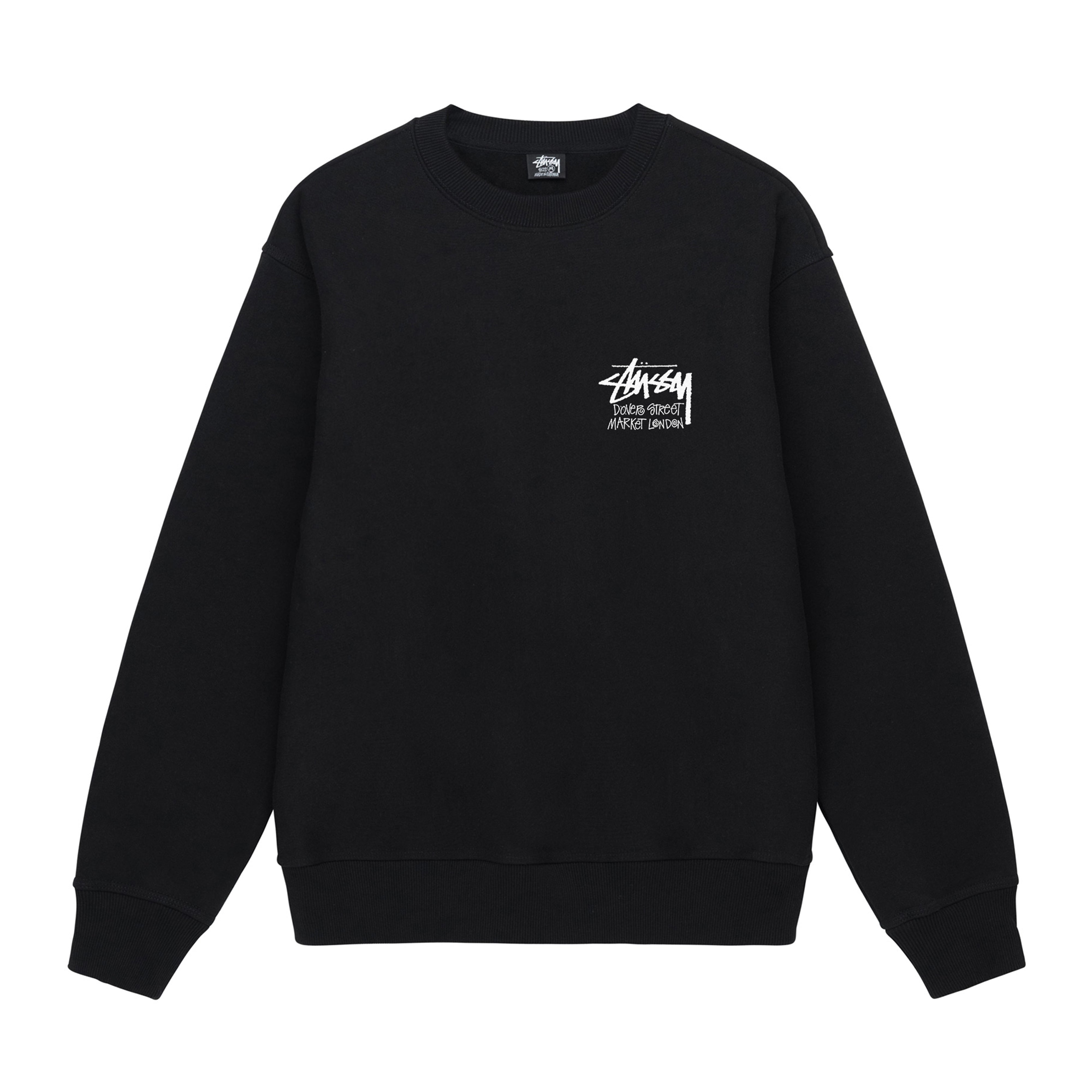 Stüssy: DSM London Crewneck (Black) | DSML E-SHOP