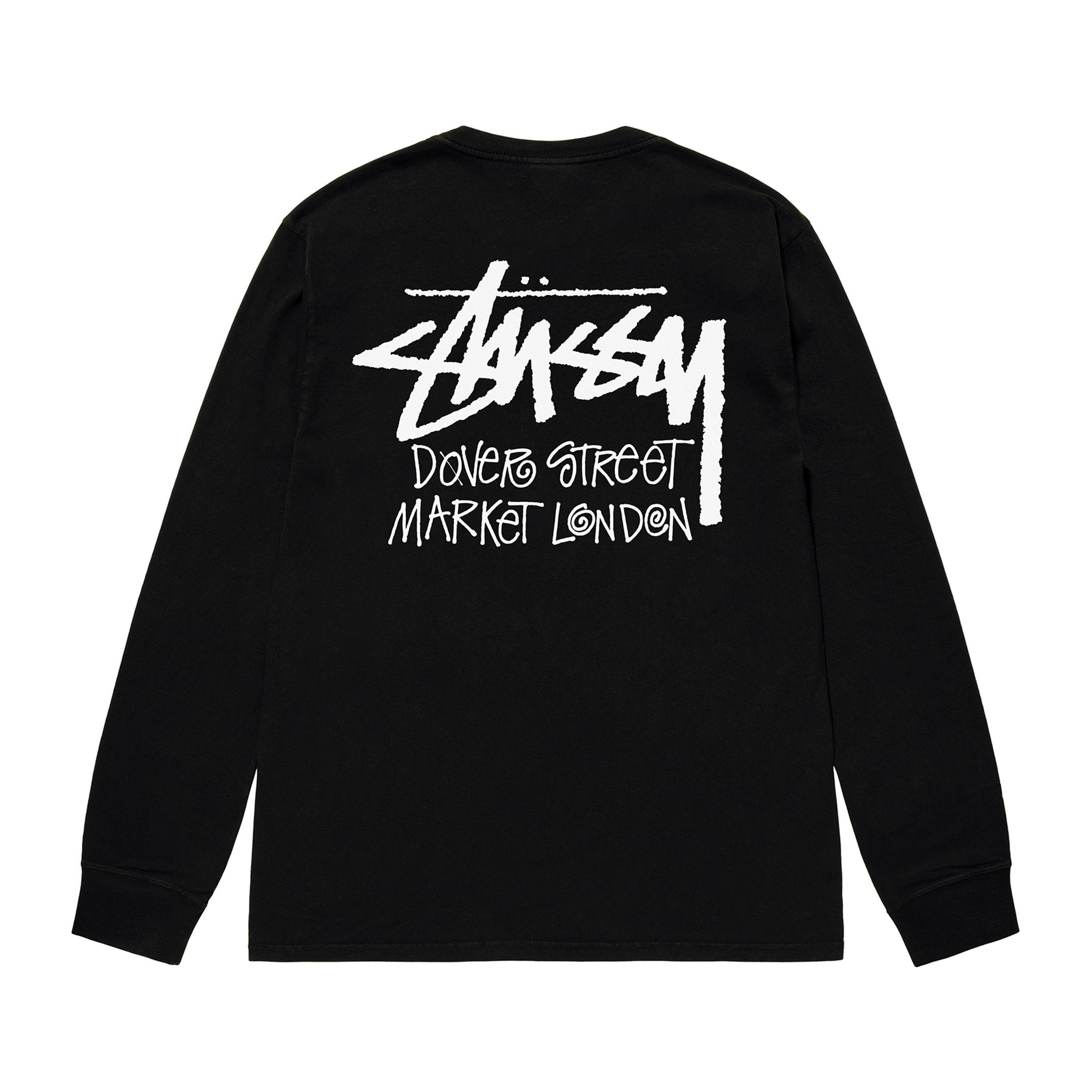 Stussy DSM London Longsleeve T Shirt Black