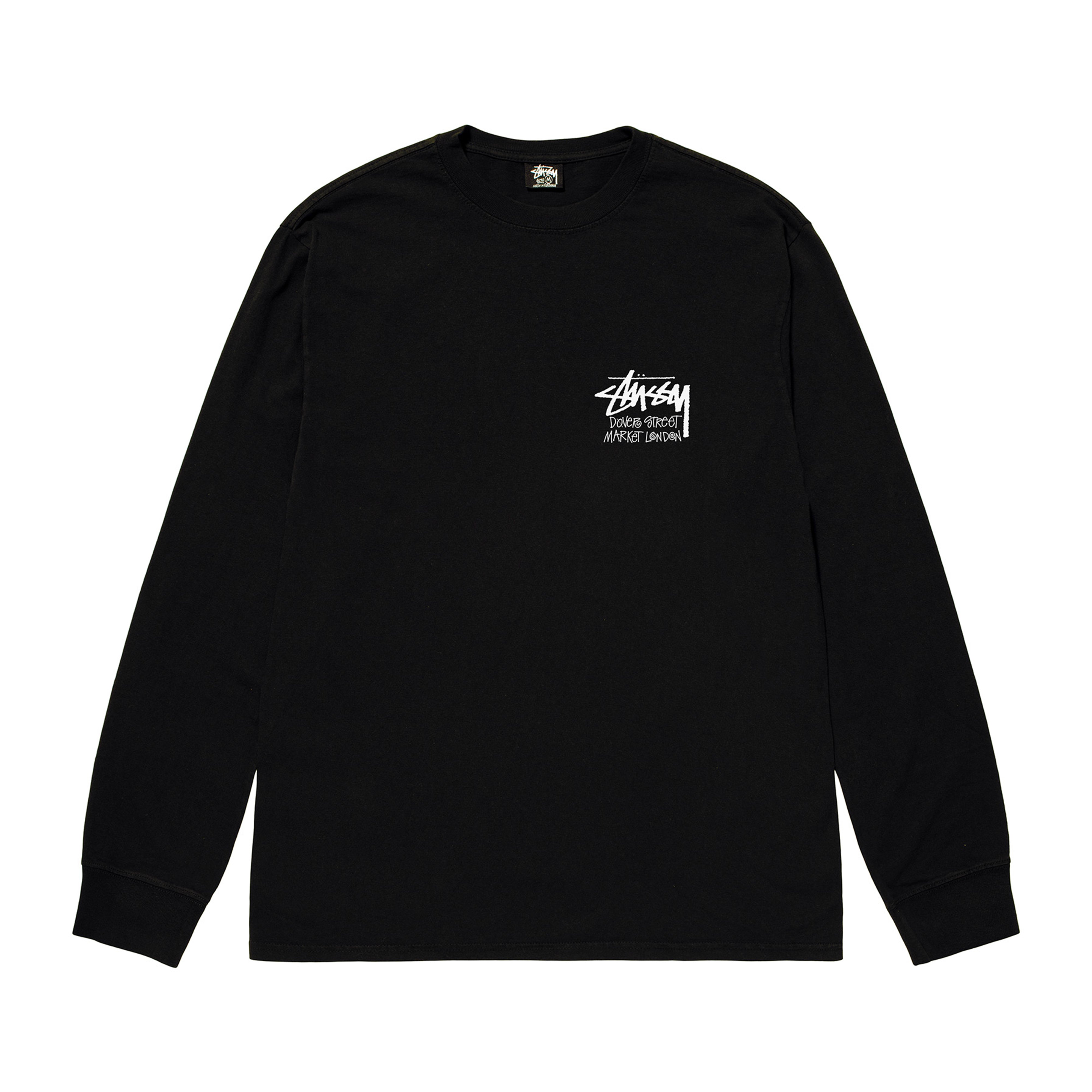 Stüssy: DSM London Longsleeve T-Shirt (Black) | DSML E-SHOP