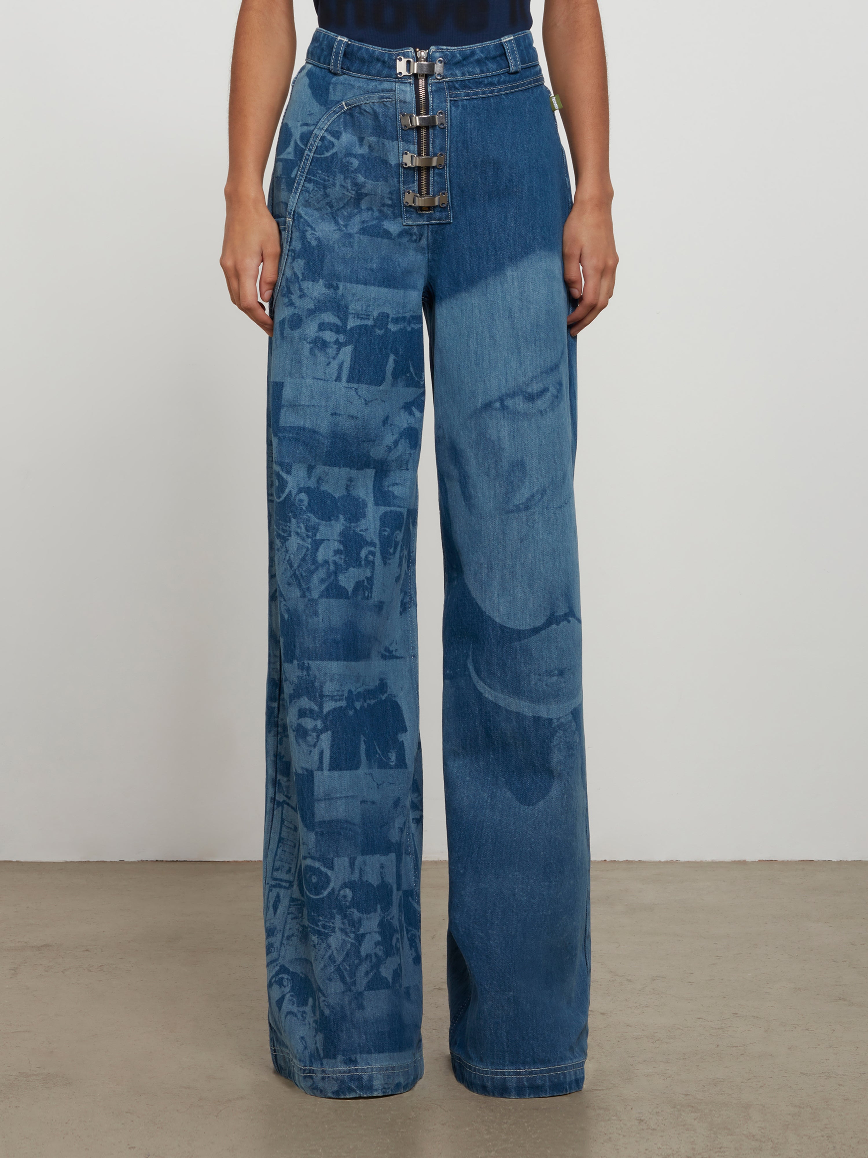 Heaven - by Marc Jacobs Women's Around The Fur Jeans - (Denim Blue