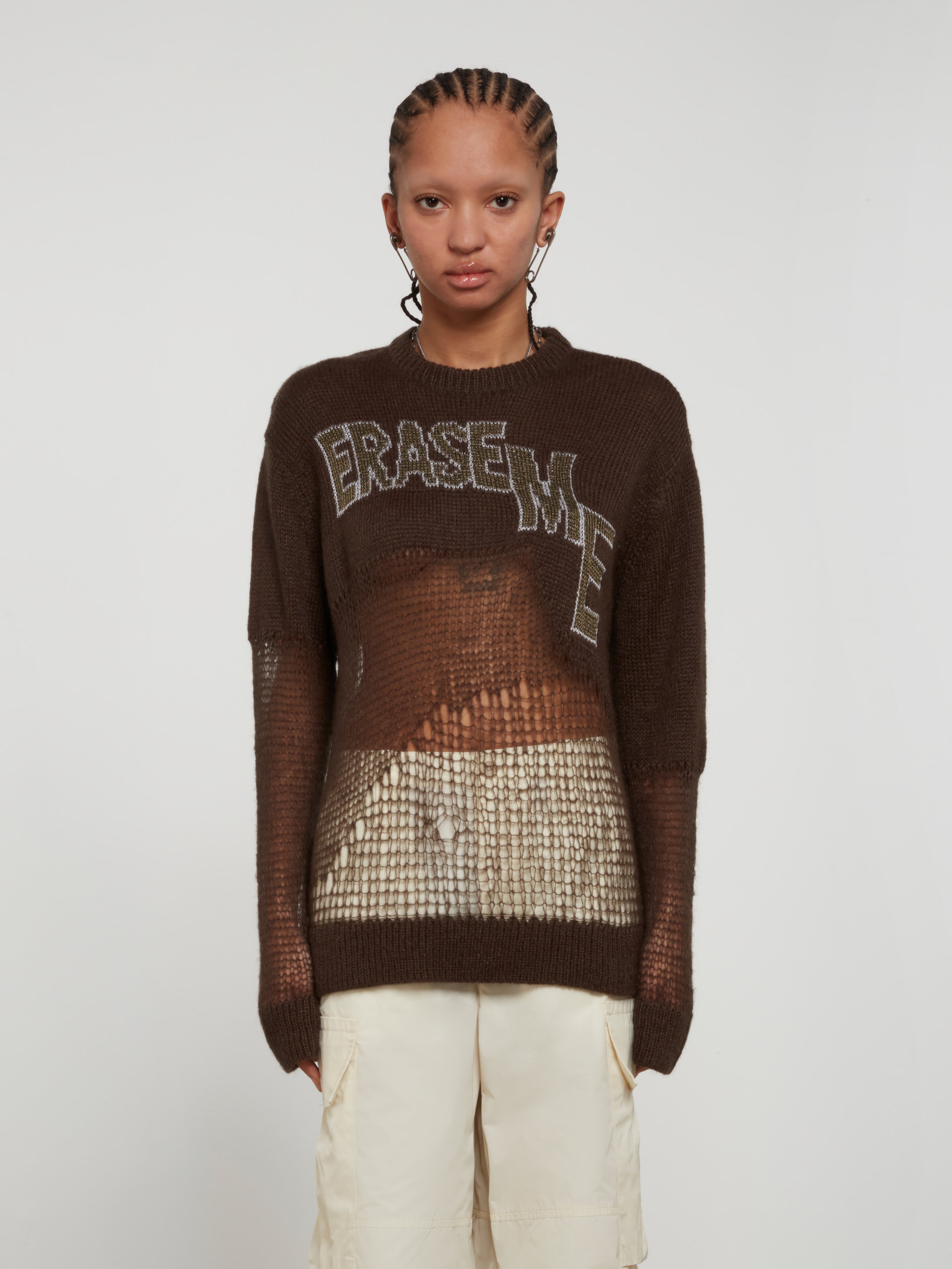 Heaven by Marc Jacobs - Women’s Erase Me Sweater - (Brown)