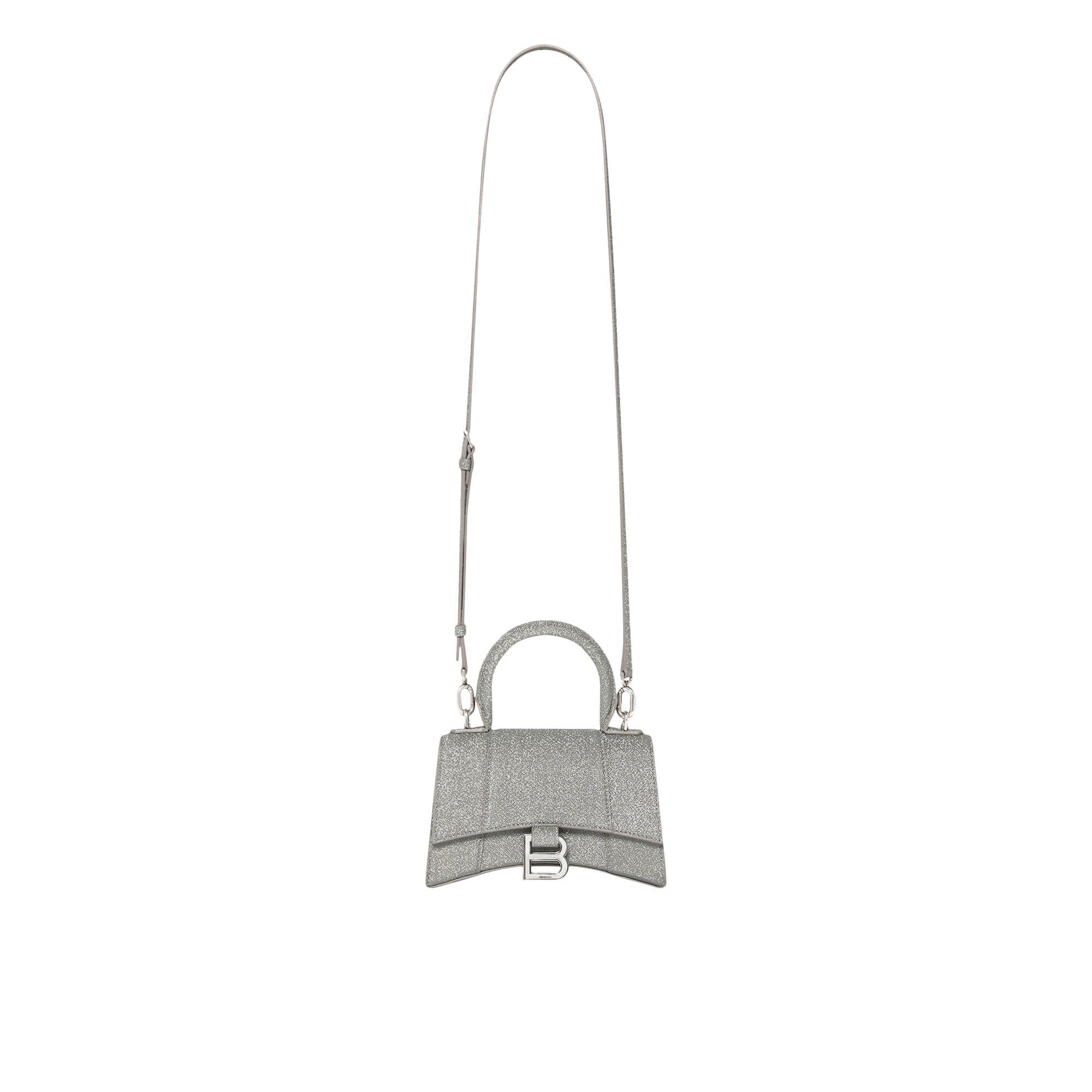 Buy Balenciaga Hourglass Top Handle Bag 'Silver' - 592833 2AAGW