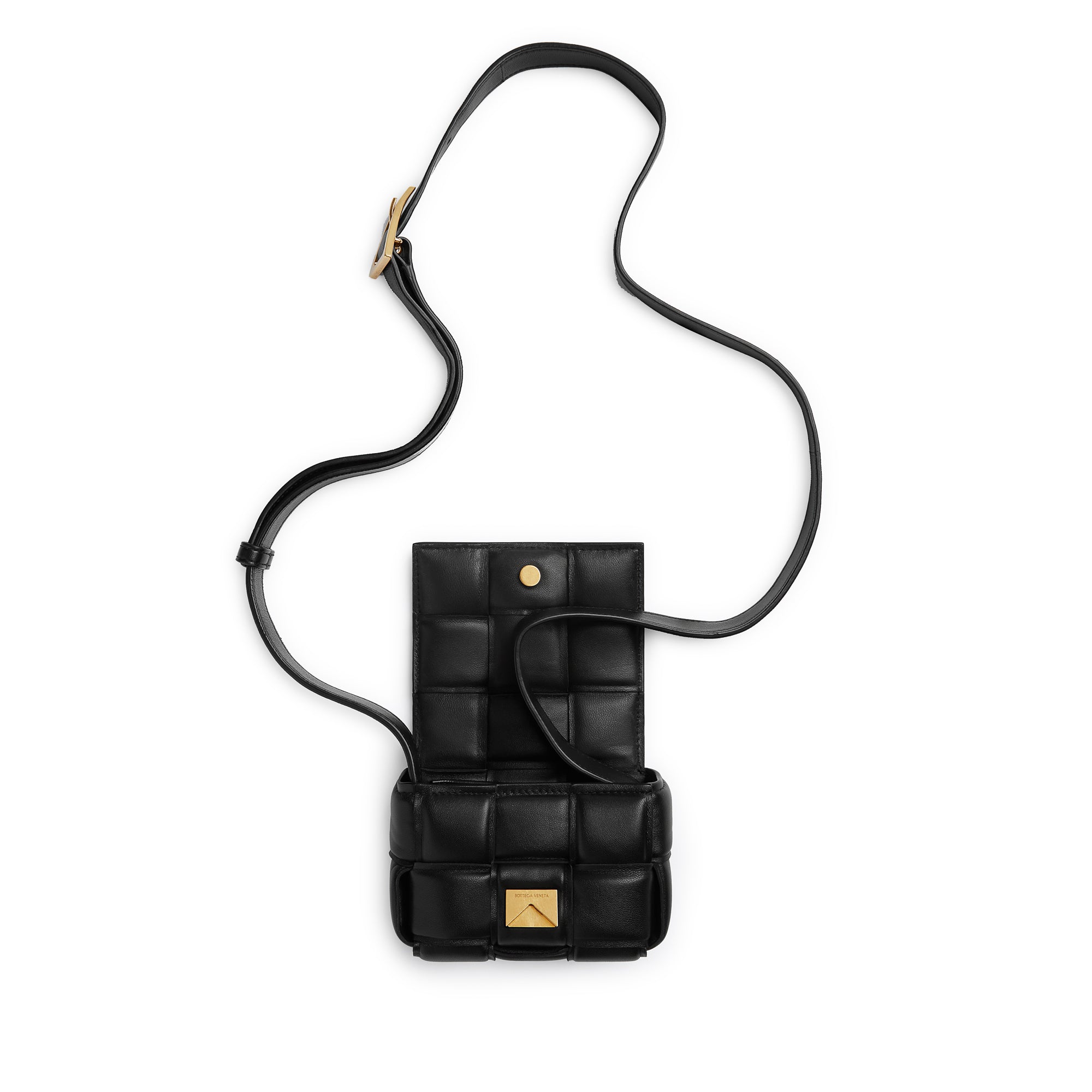 Bottega Veneta® Women's Padded Cassette in Nero. Shop online now.