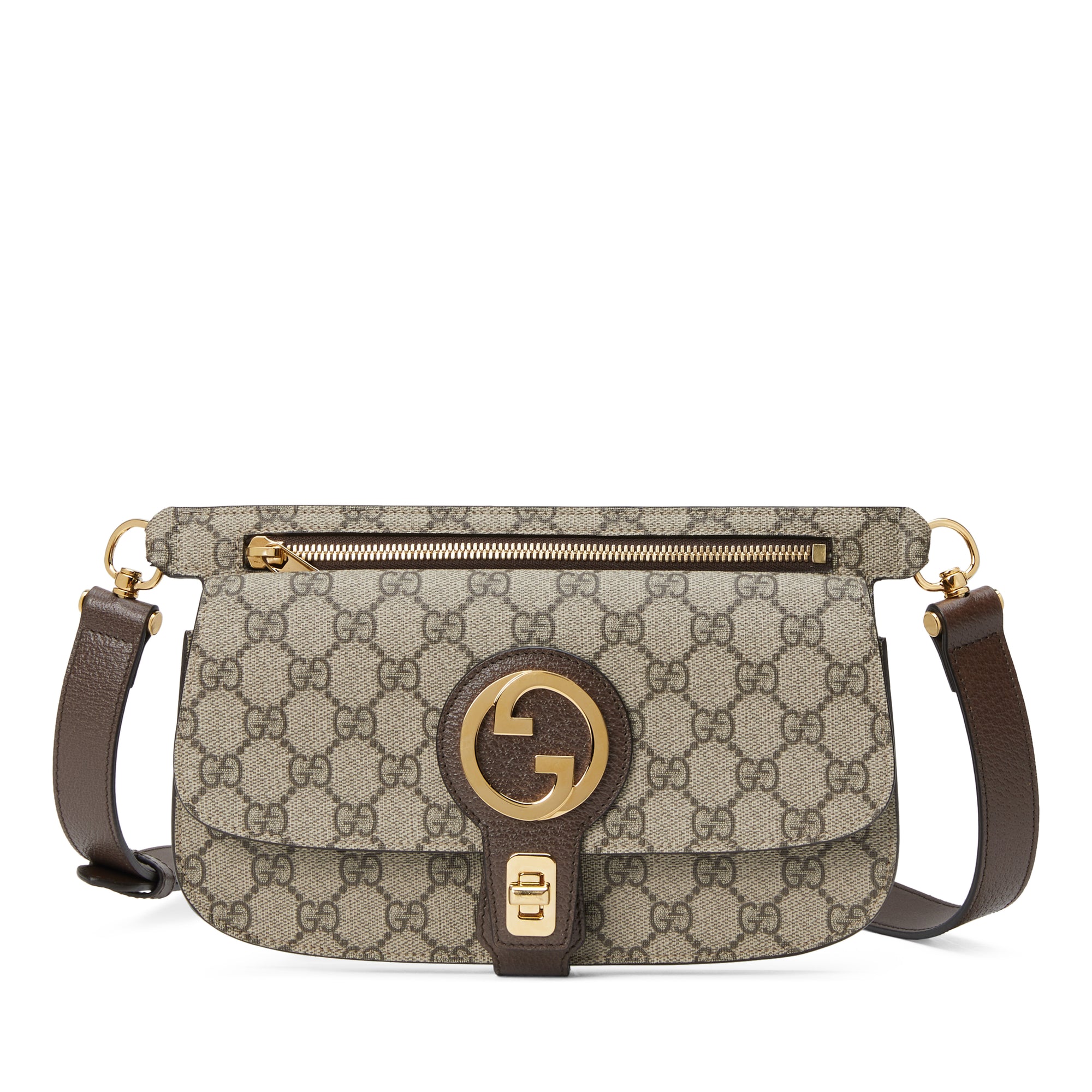 Gucci - Women’s Blondie Belt Bag - (Beige/Ebony) view 1