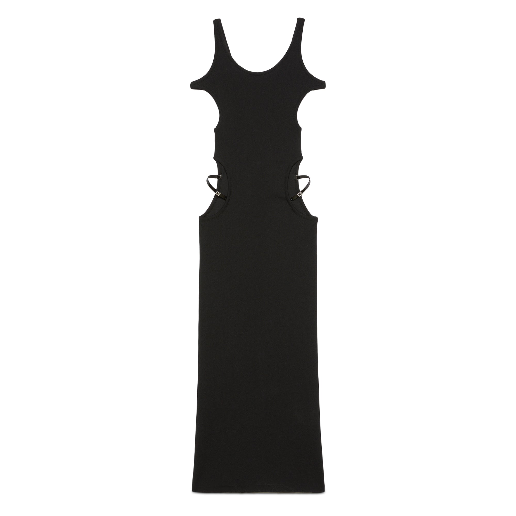 Gucci - Women’s Cotton Ribbon Jersey Maxi Dress - (Black) view 1